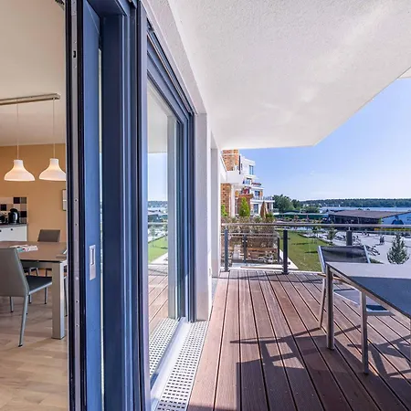 Mueritzsonne - In Der Hafenresidenz Mit Balkon & Wellness * Waren (Mueritz)